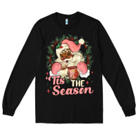 Black tis the season conchas Long Sleeve Tee - MaliasSmallBusiness