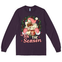 Plum tis the season conchas Long Sleeve Tee - MaliasSmallBusiness