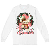 White tis the season conchas Long Sleeve Tee - MaliasSmallBusiness