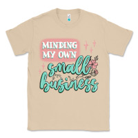 Mushroom minding my own small business Classic Tee - MaliasSmallBusiness