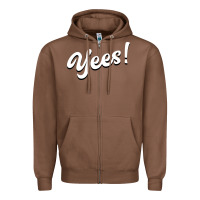 Chestnut YEES! Zipper Hoodie - Bettercallsaul