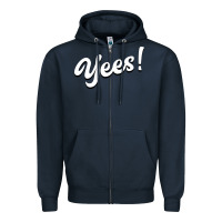 Navy YEES! Zipper Hoodie - Bettercallsaul