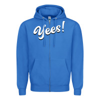 True Royal YEES! Zipper Hoodie - Bettercallsaul