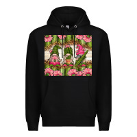 Black cactus gnomies Premium Hoodie - TumblerDesignByShophia
