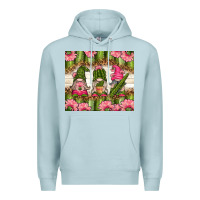 Blue Mist cactus gnomies Premium Hoodie - TumblerDesignByShophia
