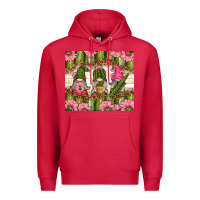 Cardinal cactus gnomies Premium Hoodie - TumblerDesignByShophia