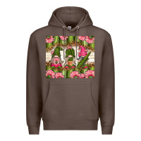 Coffee cactus gnomies Premium Hoodie - TumblerDesignByShophia