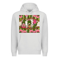 Dove Grey cactus gnomies Premium Hoodie - TumblerDesignByShophia