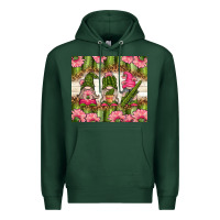 Sports Green cactus gnomies Premium Hoodie - TumblerDesignByShophia
