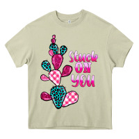 Mossy stuck on you cactus Heavy Core Tee - BarkalooDesign