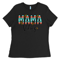 Black mama vibes Ladies Tee - CowhideDigitalArt