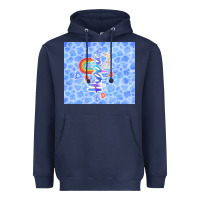 Navy hippie soul Heavyweight Hoodie - TumblerDesignByShophia