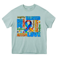 Arona autism  words Heavy Core Tee - AdoDesignShop