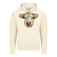 Vintage Artic Charolais bull face Vintage Hoodie - LillyAllenDesigns