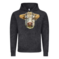 Vintage Black Charolais bull face Vintage Hoodie - LillyAllenDesigns