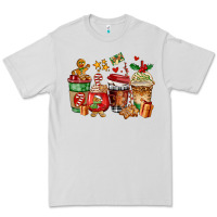 Dove Grey christmas cookie coffee cups Premium Tee - AdoDesignShop
