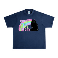 Navy dont yell at me ill cry Urban Heavy Tee - MaliasSmallBusiness