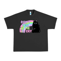 Pigment Black dont yell at me ill cry Urban Heavy Tee - MaliasSmallBusiness