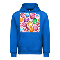 Cobalt Easter Eggs Seamless Pattern Urban Hoodie - BundleAndBundleShop