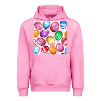 Fuchsia Pink Easter Eggs Seamless Pattern Urban Hoodie - BundleAndBundleShop