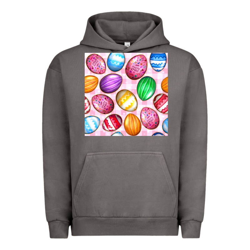 Easter Eggs Seamless Pattern Urban Hoodie by BundleAndBundleShop | Teevron