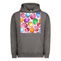 Pigment Tornado Easter Eggs Seamless Pattern Urban Hoodie - BundleAndBundleShop