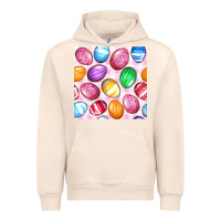 Sandshell Easter Eggs Seamless Pattern Urban Hoodie - BundleAndBundleShop