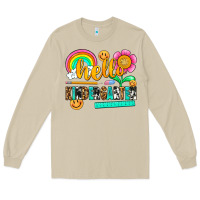 Mushroom hello kindergarten Long Sleeve Tee - NancyCooperArtShop