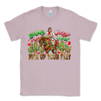 Lilac Giddy Up Jingle Horse Pick Up Your Feet Classic Tee - CowhideDigitalArt