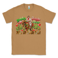 Toasted Coconut Giddy Up Jingle Horse Pick Up Your Feet Classic Tee - CowhideDigitalArt