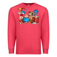 Cardinal Hockey coffee cup Premium Sweatshirt - HowdyJamesFarm