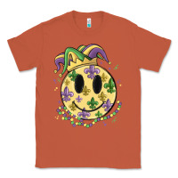 Copper smiley face mardi gras Classic Tee - MaliasSmallBusiness