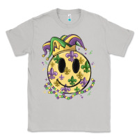 Moon Dust smiley face mardi gras Classic Tee - MaliasSmallBusiness