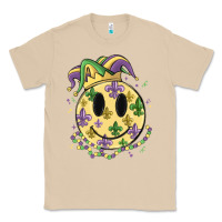 Mushroom smiley face mardi gras Classic Tee - MaliasSmallBusiness