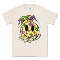 Natural smiley face mardi gras Classic Tee - MaliasSmallBusiness