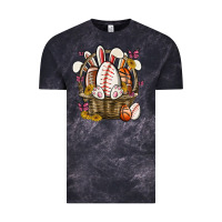 Cloud Black easter basket sports Vintage Tee - MaliasSmallBusiness