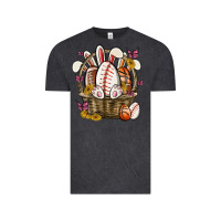 Vintage Black easter basket sports Vintage Tee - MaliasSmallBusiness