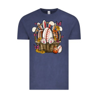 Vintage Denim easter basket sports Vintage Tee - MaliasSmallBusiness