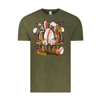 Vintage Olive easter basket sports Vintage Tee - MaliasSmallBusiness