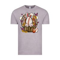 Vintage Zinc easter basket sports Vintage Tee - MaliasSmallBusiness