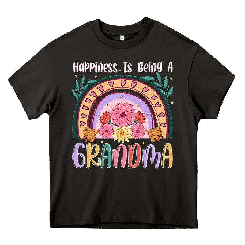 Happiness Is Being A Grandma Heavy Core Tee by JahusDesignShop | Teevron