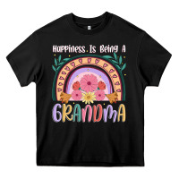 Black happiness is being a grandma Heavy Core Tee - JahusDesignShop