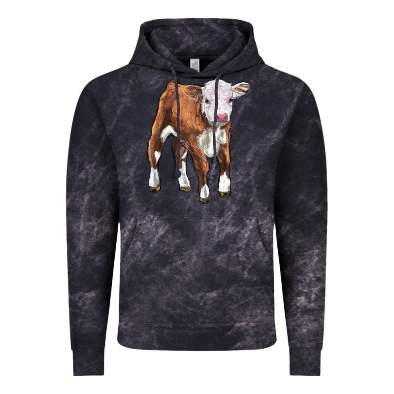 Hereford Calf Vintage Hoodie by LillyAllenDesigns | Teevron