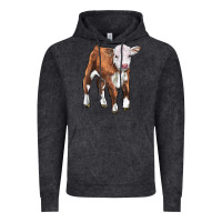 Vintage Black hereford calf Vintage Hoodie - LillyAllenDesigns