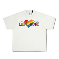 Pistachio love is love lgbtq Urban Heavy Tee - MaliasSmallBusiness