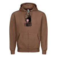 Chestnut I BITE Zipper Hoodie - Bettercallsaul