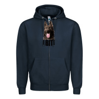 Navy I BITE Zipper Hoodie - Bettercallsaul