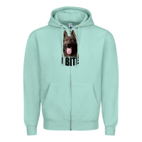 Seafoam I BITE Zipper Hoodie - Bettercallsaul