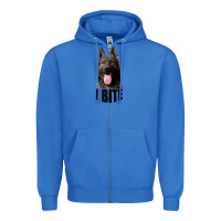 True Royal I BITE Zipper Hoodie - Bettercallsaul