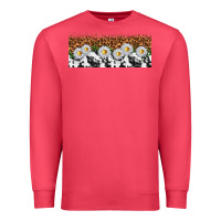 Cardinal cowhide leopard daisies Premium Sweatshirt - TumblerDesignByShophia